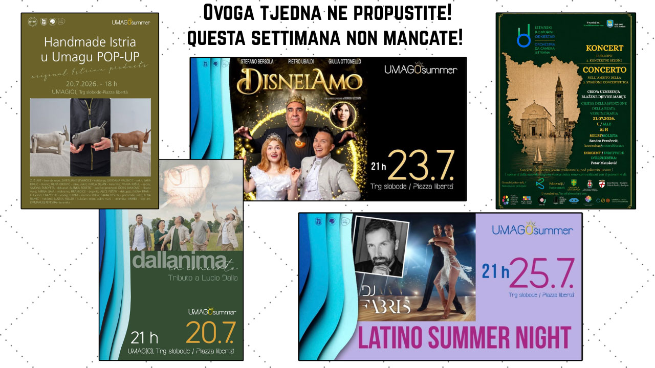 Ovoga tjedna ne propustite!